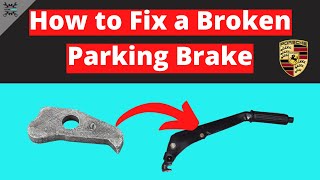 How to Fix a Broken Parking Brake | Fixing a Parking Brake that Doesn