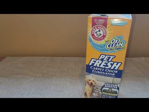 PET FRESH - Arm & Hammer Carpet Odor Eliminator with OXI CLEAN