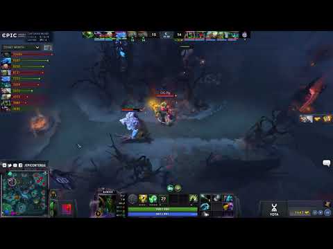 Caster being toxic towards Bulldog  Tell this caster to win a TI before he try to talk trash