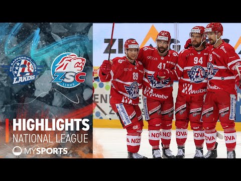 SCRJ Lakers vs. ZSC Lions 4:1 - Highlights National League