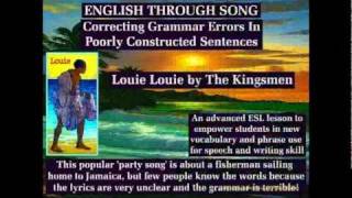 Learn English Through Song Lesson 59b Grammar Errors