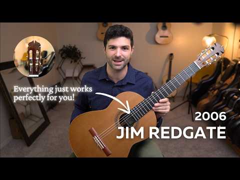 Jim Redgate Lattice Braced Classical Guitar - 2006 WITH VIDEO! image 7