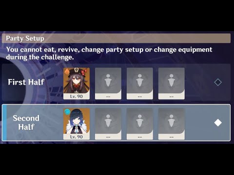 Yelan x Hu Tao - 2.7 Spiral Abyss Floor 12 Clear Solo Showcase (9star)