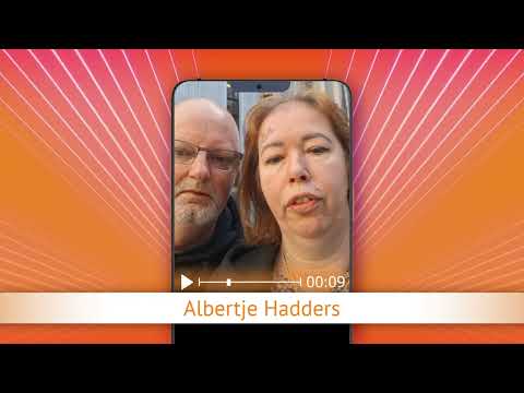 TV Oranje app videoboodschap - Albertje Hadders