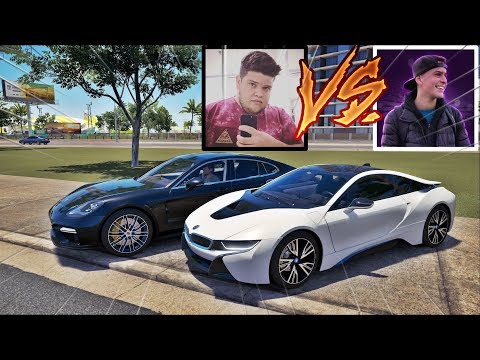 BMW I8 DO JON VLOGS VS PORSCHE PANAMERA DO EDUKOF - FORZA HORIZON 3