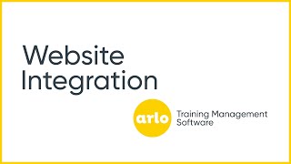 Arlo Training Software video