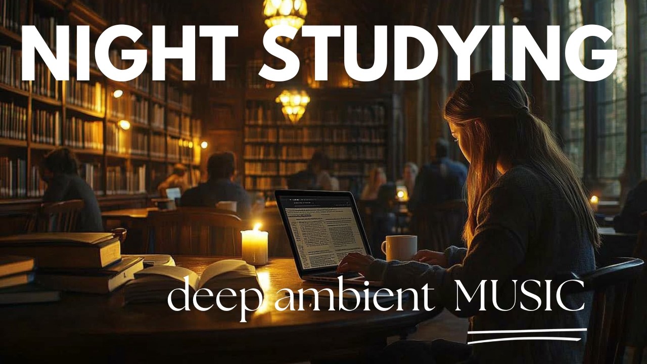 Deep focus in an old library | Ambient study music | 1h Moonlight Sonata by Beethoven