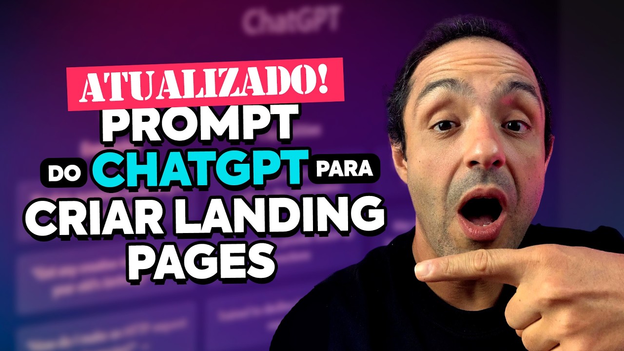 NOVO PROMPT do ChatGPT para Landing Pages  Aumente suas VENDAS em 3X [Método 2025]