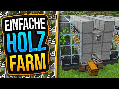 HOLZFARM (TUTORIAL) ✨ Minecraft 1.21.10