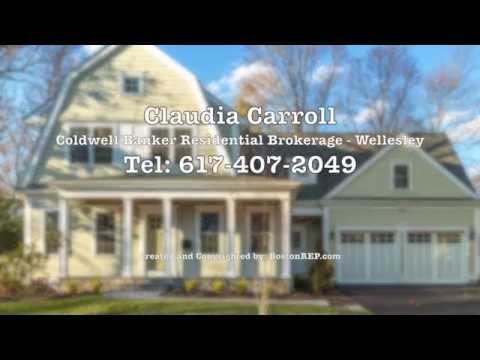 21 MacArthur Rd, Wellesley MA - Claudia Carroll - Tel 617-407-2049