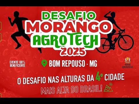 Desafio do Morango Agrotech 2025, Corrida - Bom Repouso - MG