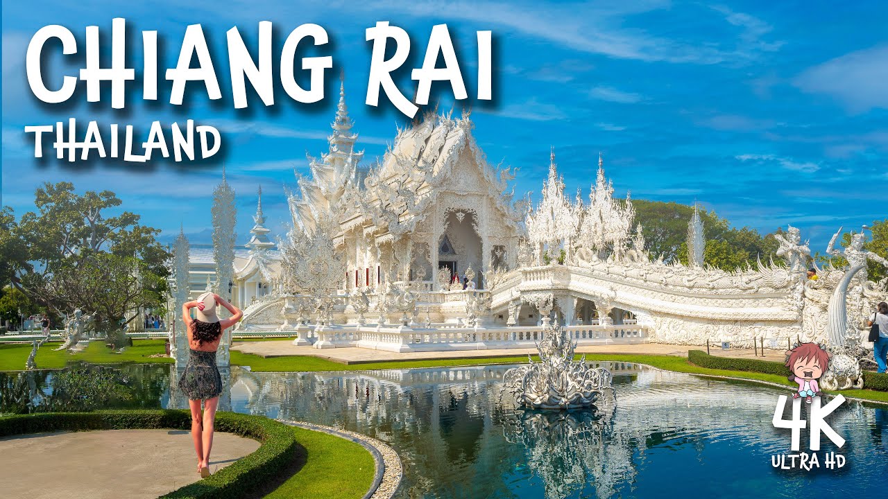 Immersive street-level walking tour through Chiang Rai, Thailand, showcasing authentic urban landscapes, local architecture, and the vibrant atmosphere of the city's neighborhoods