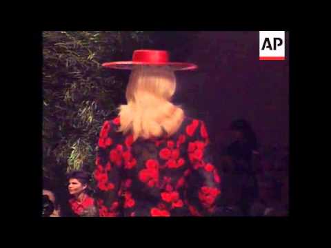 France - Saint Laurent At Fashion Show