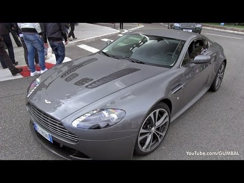 Aston Martin V12 Vantage - Accelerations sounds!