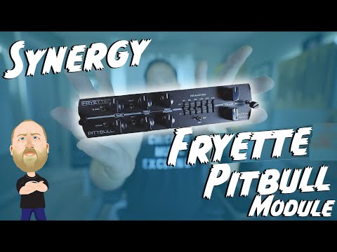 Synergy Fryette Pitbull Ultra-Lead 2-Channel Preamp Module 2020 - Present - Black image 4