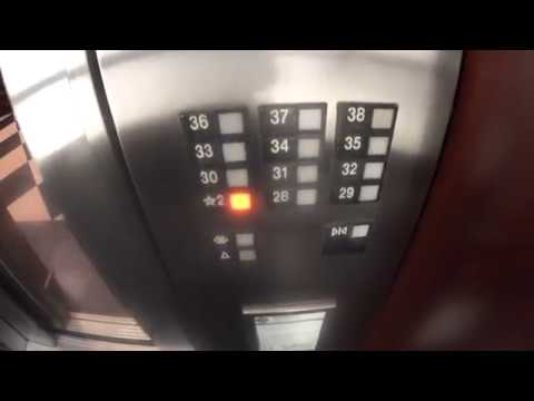 AWESOME&ULTRA FAST Otis Traction High Rise Elevators At One Tampa City Center In Tampa FL