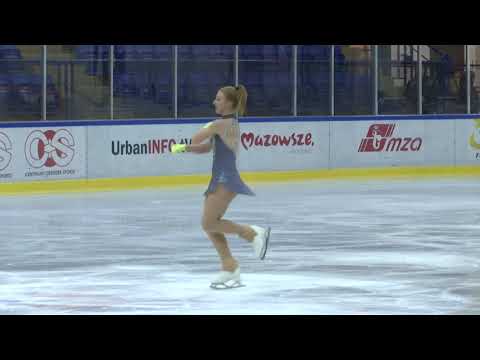 07 O  RZEPIEL POL SP Senior Ladies Warsaw Cup 2018