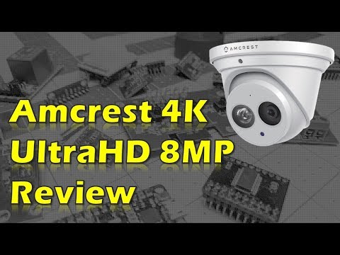 Amcrest 4K Turret IP Camera Review | 8MP RTSP ONVIF | Setup and Integration