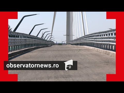 Eșec de infrastructură în Arad. Un pod de 30 de milioane euro riscă să cedeze sub propria greutate