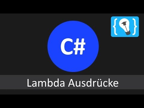 C Lambda Ausdrücke und Anonyme Methoden Tutorial Deutsch German