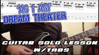 Download lagu How to play ‘As I Am’ by Dream Theater Guitar Solo Lesson w/tabs mp3 Download lagu How to play ‘As I Am’ by Dream Theater Guitar Solo Lesson w/tabs mp3