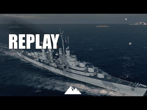 FLINT, Sekundärbatterie mit Schiff oder umgekehrt? - World of Warships | [Replay] [Deutsch] [60fps]