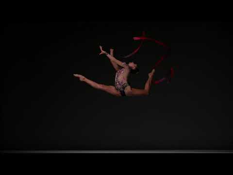 Rhythmic Gymnastics Slow Motion "Missed Nuance" p.8 "Take off" - Alexandra Kiroi Bogatyreva.