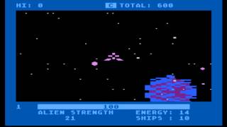 Raid on Gravitron for the Atari 8-bit family