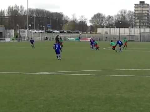 Zuidoost United E1 (za) vs. Buitenveldert  sc. E3 (za) 15-3-2014 12:55