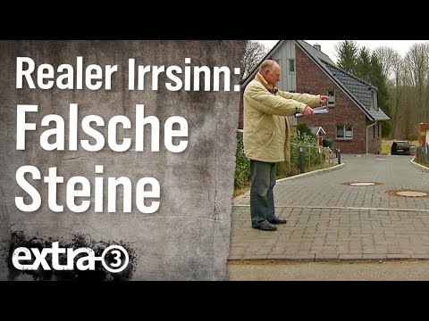 Realer Irrsinn: Falsche Pflastersteine in Kiel | extra 3 | NDR