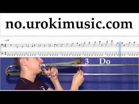 Lær å Spille Trombone Carlos Vives, Sebastian Yatra - Robarte un Beso Melodi Trening Del#1 um-i935