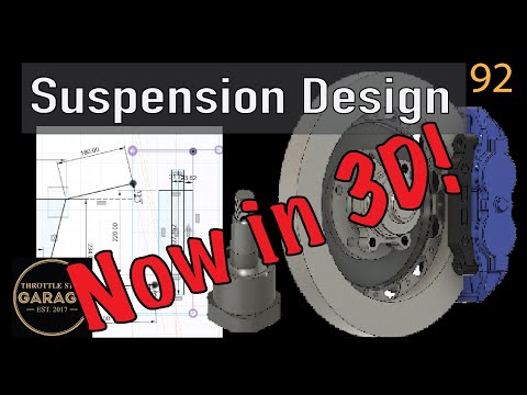 Suspension Design - Take 2 - New and Improved and in 3D! My attempt at doing the impossible.