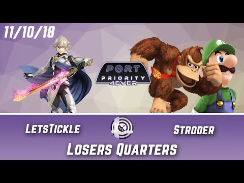 Port Priority 4Ever - LetsTickle (Corrin) Vs. Stroder (Donkey Kong) - Losers Quarters