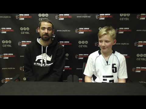 CEYBL U14 - Press conference, 25.11.2022, Mitteldeutsche Basketball Academy - ŠBK Handlová