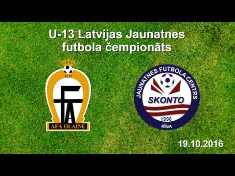 U-13 AFA Olaine - JFC Skonto (Highlights)