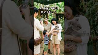 【ケアンズ】キュランダ観光1日プラン|スカイレール+高原鉄道+コアラ抱っこ #shorts