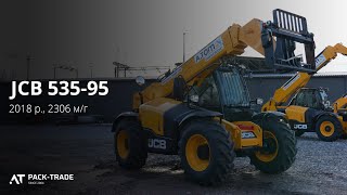 JCB 535-95 2018  y. 55 kW. 2306 m/h., №2820 Khm