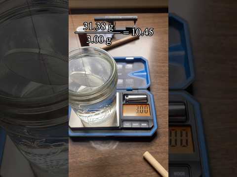 At home density test - Specific Gravity