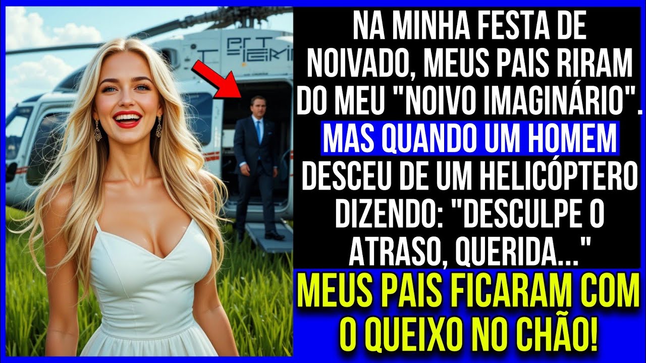 Na minha festa de noivado, meus pais riram do meu noivo "imaginário".