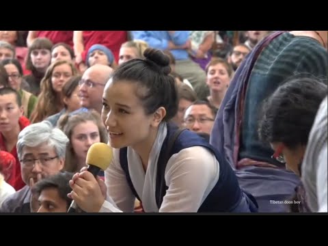 His Holiness The Dalai Lama Answering the Question coming from Audience ( Dharamsala ) 🪷