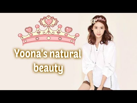 Yoona's natural beauty