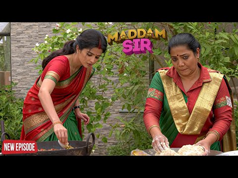 शातिर खूनी को पकड़ने के लिए Santosh और Pushpa बानी कामवाली | Best Of Maddam sir | New Episode |