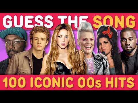 GUESS THE 100 ICONIC 2000s SONGS 🎵 | Ultimate Y2K Music Quiz