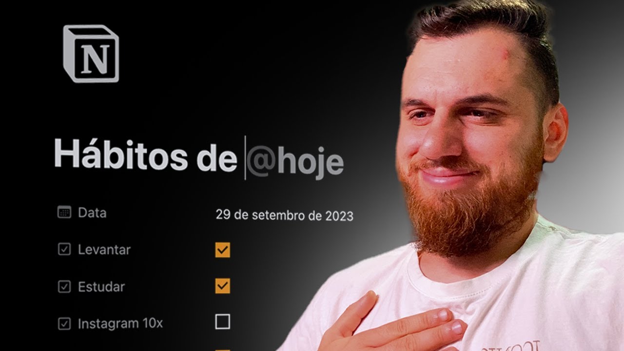 Como criar um simples Rastreador de Hábitos no Notion!