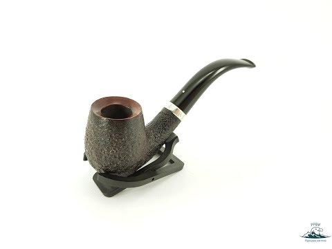 2009 Dunhill Shell Briar Bent Shape AD 925 Silver (5102F) 9mm *SOLD*