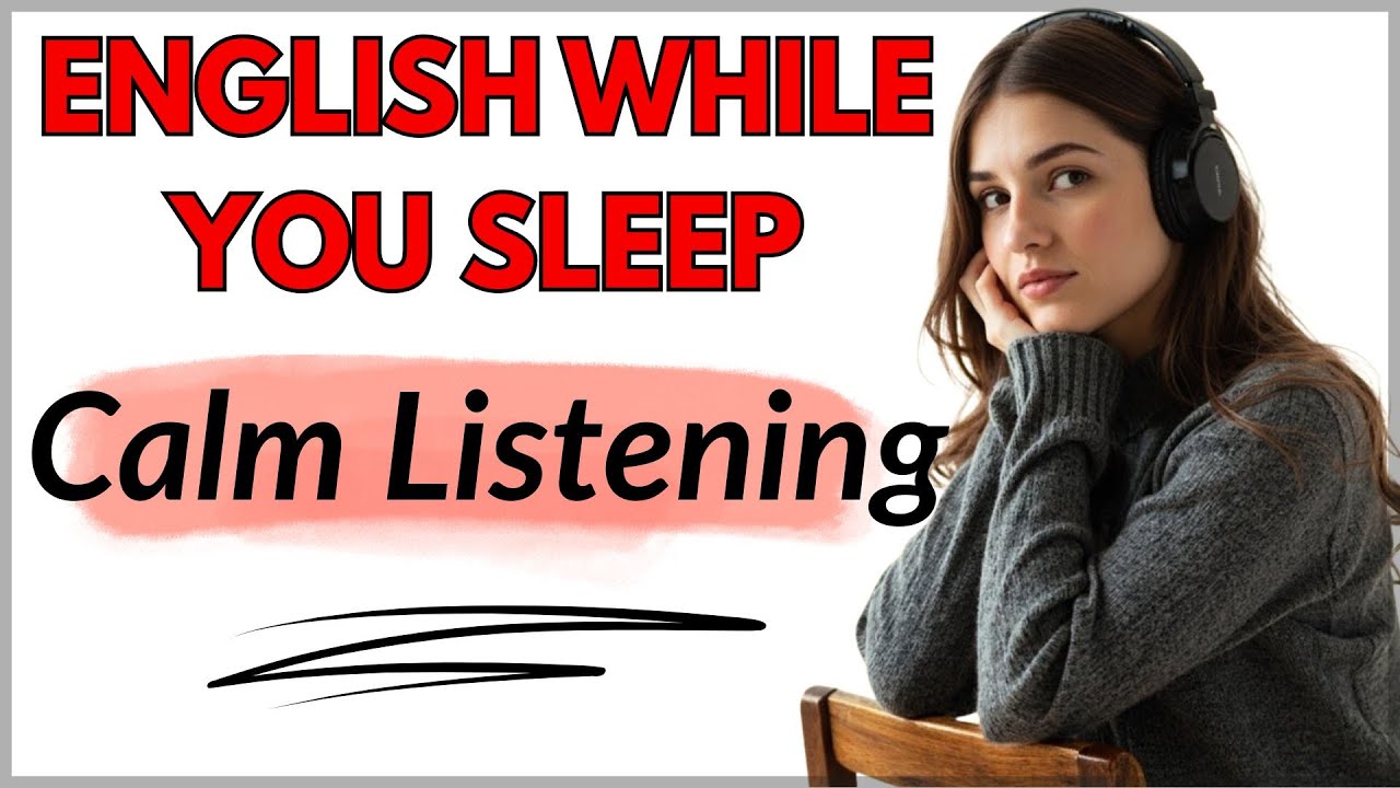 Learn English While You Sleep | Calm B2–C1 Listening & Speaking Practice