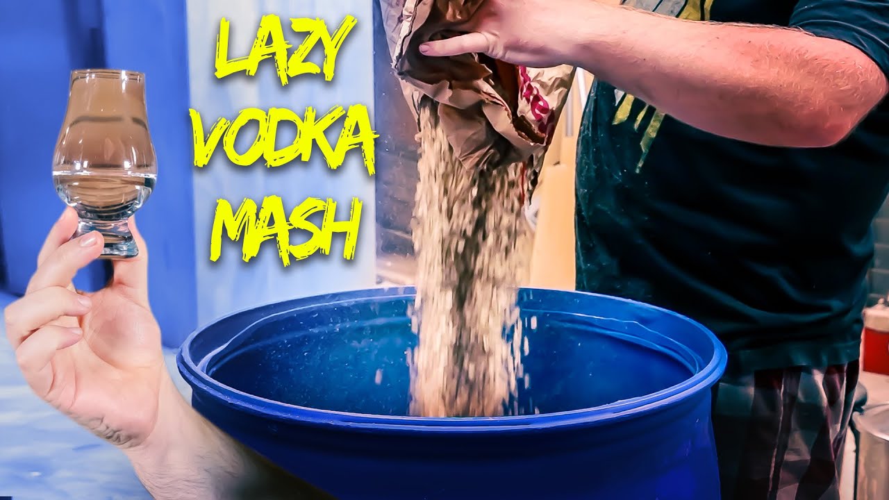 Watch video The Laziest Dam Vodka Mash - All Grain Vodka Now The Laziest Dam Vodka Mash - All Grain Vodka