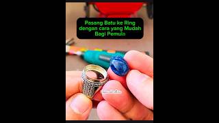 Download lagu Tutorial !! Cara pasang batu ke ring dengan Mudah dengan alat sederhana ! #fyp #viral #shorts #batu mp3