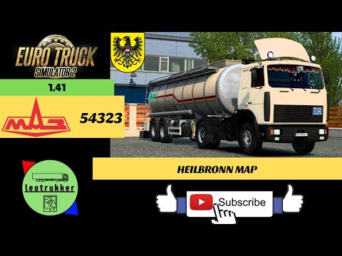 ETS 2 1.41●MAZ 54323●Heilbronn map