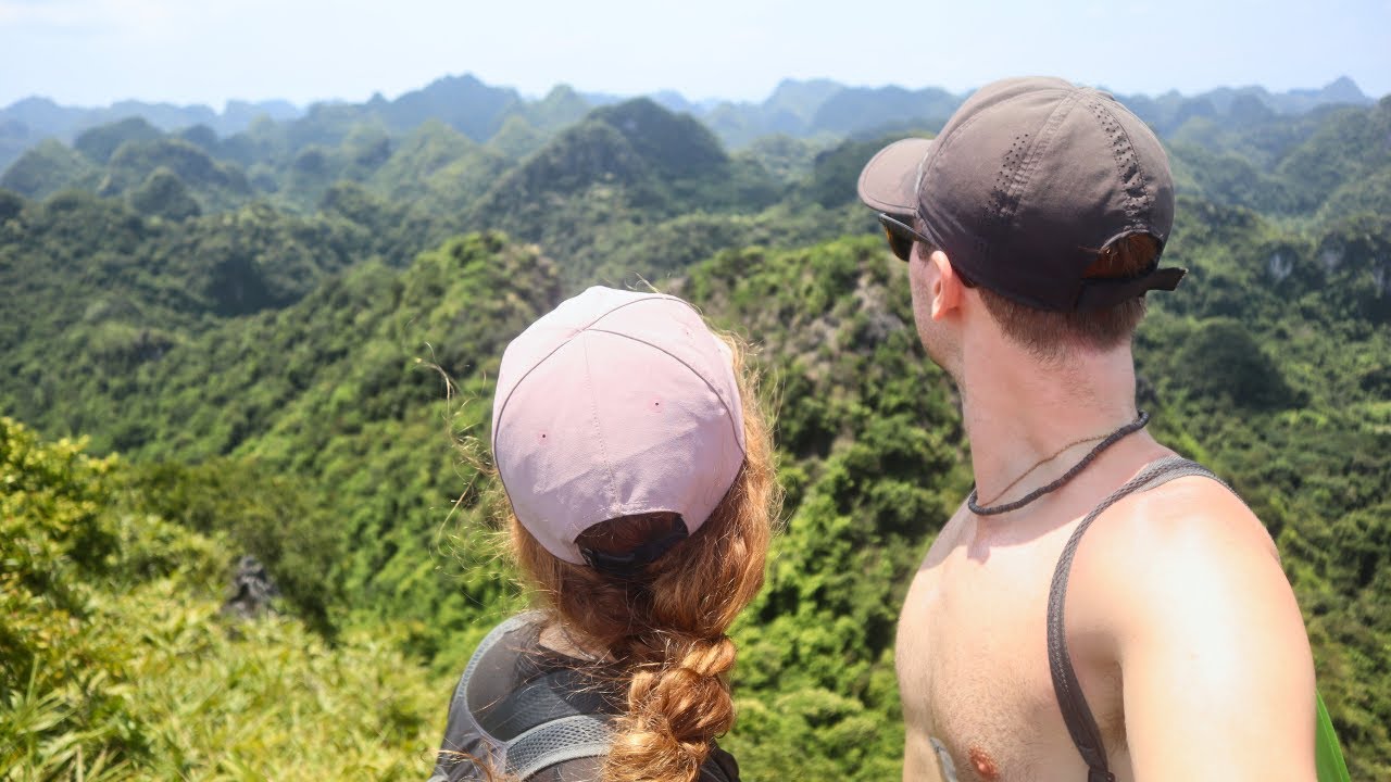 Join travelers as they explore the Cat Ba National Park.